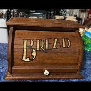 Antique bread box